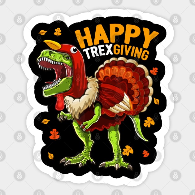 Happy Thanksgiving Turkey Costume Boys Sticker by LEMOUS TEES